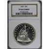 Image 3 : 1861 $1 PR66 Cameo NGC