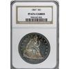 Image 3 : 1867 $1 PR67 Cameo NGC