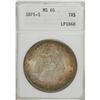 Image 3 : 1875-S T$1 MS65 ANACS