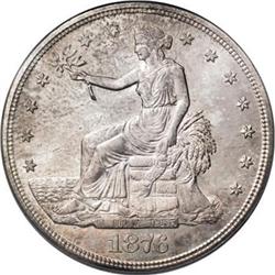 1876-S T$1 MS64 PCGS