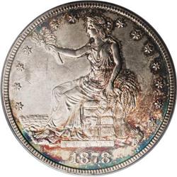 1878-CC T$1 AU58 PCGS