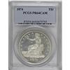 Image 3 : 1874 T$1 PR64 Cameo PCGS