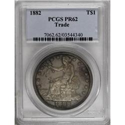 1882 T$1 PR62 PCGS