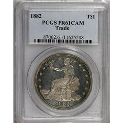 1882 T$1 PR61 Cameo PCGS