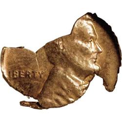 Lincoln Cent Struck Fragment MS62 NGC