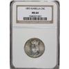 Image 1 : 1893 25C Isabella Quarter MS64 NGC