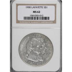 1900 $1 Lafayette Dollar MS62 NGC