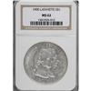 Image 1 : 1900 $1 Lafayette Dollar MS62 NGC