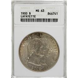 1900 $1 Lafayette Dollar MS63 ANACS