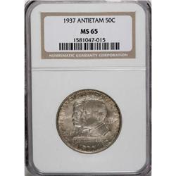1937 50C Antietam MS65 NGC