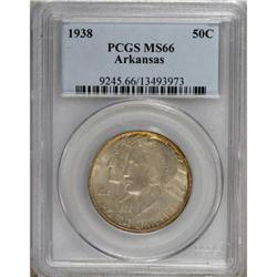 1938 50C Arkansas MS66 PCGS