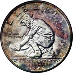 1925-S 50C California MS67 NGC.