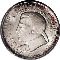 1936 50C Cleveland MS67 PCGS. The issue depicts Moses