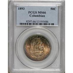 1893 50C Columbian MS66 PCGS