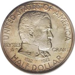 1922 50C Grant no Star MS66 PCGS