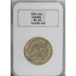 1935 50C Hudson MS63 NGC