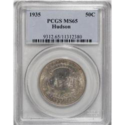 1935 50C Hudson MS65 PCGS