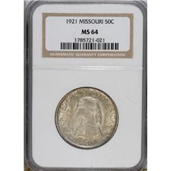 1921 50C Missouri MS64 NGC