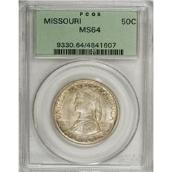 1921 50C Missouri MS64 PCGS