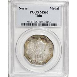 1925 Medal Norse Thin Planchet MS65 PCGS
