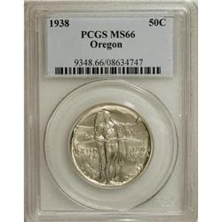 1938 SET Oregon PDS Set MS66 PCGS