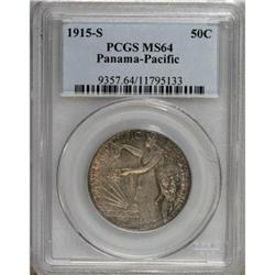 1915-S 50C Panama-Pacific MS64 PCGS