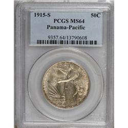 1915-S 50C Panama-Pacific MS64 PCGS
