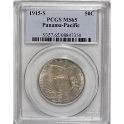 1915-S 50C Panama-Pacific MS65 PCGS