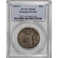 1915-S 50C Panama-Pacific MS65 PCGS