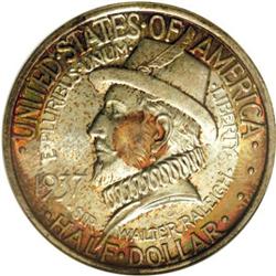 1937 50C Roanoke MS68 NGC