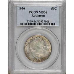 1936 50C Robinson MS66 PCGS