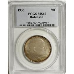 1936 50C Robinson MS66 PCGS