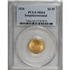 Image 1 : 1926 $2 1/2 Sesquicentennial MS64 PCGS