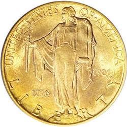 1926 $2 1/2 Sesquicentennial MS65 PCGS