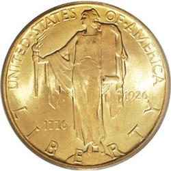 1926 $2 1/2 Sesquicentennial MS66 PCGS