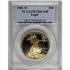Image 1 : 1988-W G$50 One-Ounce Gold Eagle PR70 Deep Cameo