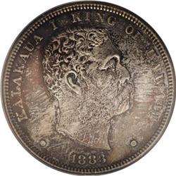 1883 $1 Hawaii Dollar MS64 PCGS