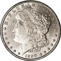 1890-CC $1 GSA MS62 NGC