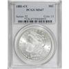 Image 3 : 1881-CC $1 MS67 PCGS