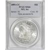 Image 3 : 1891-CC $1 MS66 PCGS