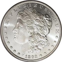 1892-CC $1 MS66 PCGS