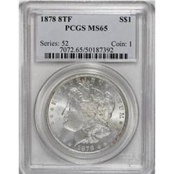 1878 8TF $1 MS65 PCGS