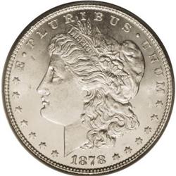 1878 7/8TF $1 Strong MS65 PCGS