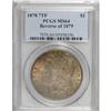 Image 1 : 1878 7TF $1 Reverse of 1879 MS64 PCGS