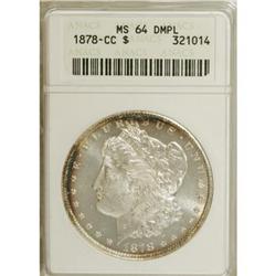 1878-CC $1 MS64 Deep Mirror Prooflike ANACS