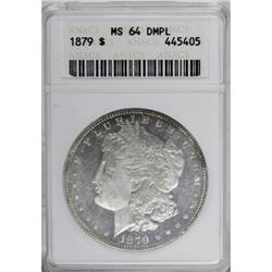 1879 $1 MS64 Deep Mirror Prooflike ANACS