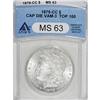 Image 3 : 1879-CC $1 Capped Die MS63 ANACS