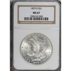 1879-S $1 MS67 NGC