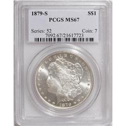 1879-S $1 MS67 PCGS