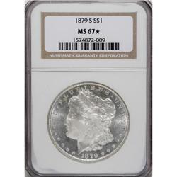 1879-S $1 MS67 NGC